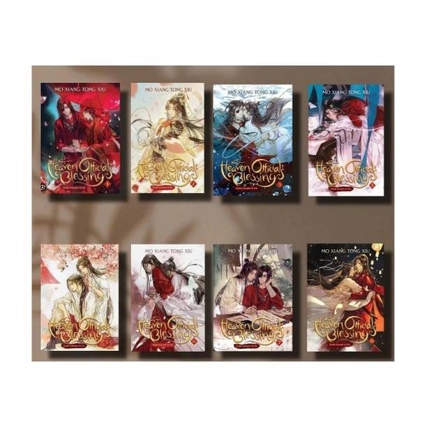 Heaven Official's Blessing (Novel) Vol. 1 to Vol. 8 : Combo Set(English, Paperback)