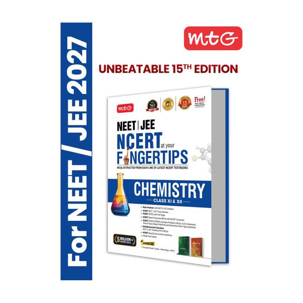 MTG NCERT at your Fingertips Chemistry For NEET & JEE Exam 2026-2027