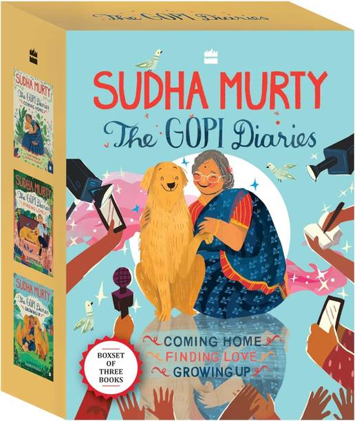 The Gopi Diaries Boxset (Coming Home, Finding Love, Growing Up), Sudha Murty, Hardcover, English