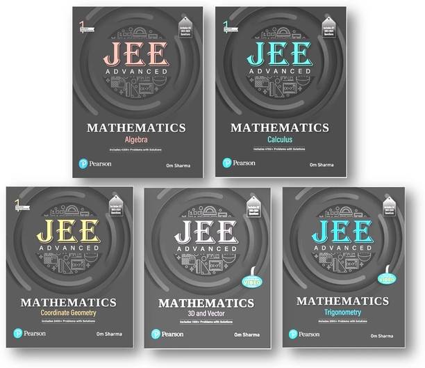 JEE Advanced Mathematics Combo - Trigonometry| 3D and Vector | Coordinate Geometry | Algebra |Calculus (5-Books Combo )Includes JEE 2013-2024 Chapter Wise Video strategics  - JEE Advanced Mathematics 5-Books Combo