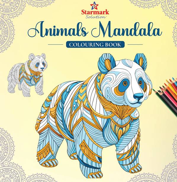 Animal Mandala Coloring Book for Adults | Beautiful Animal Designs for Relaxation & Stress Relief