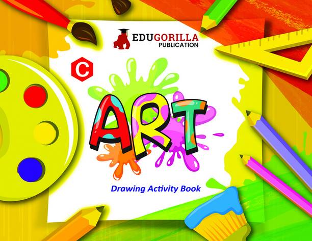 Pre-Primary Art (C) Book for Kids | Practice Exercise & Colourful Illustrations for Children