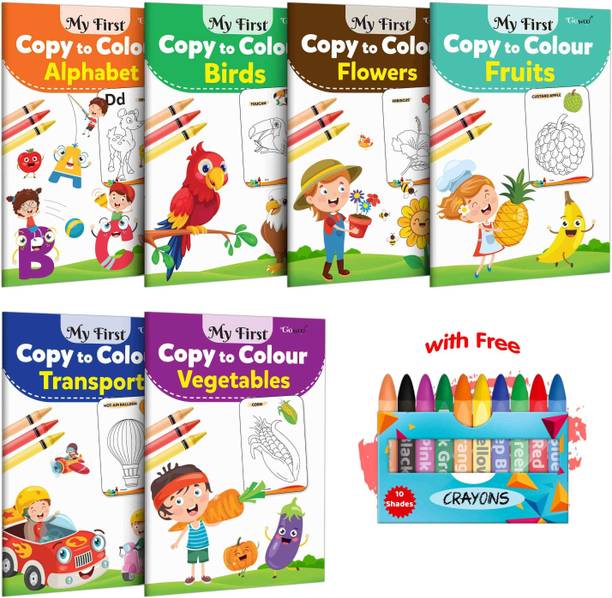 My First Copy to Colour - Alphabet, My First Copy to Colour - Birds, M