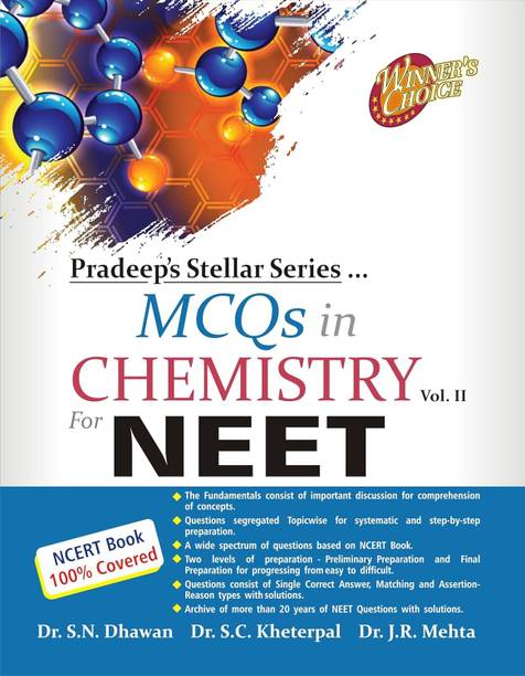 Pradeep's Stellar Series MCQs in CHEMISTRY for NEET: Vol. 2  - -