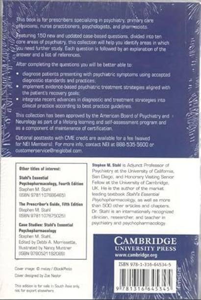 Stahl's Self-Assessment Examination in Psychaiatry [exclusive to pharma]