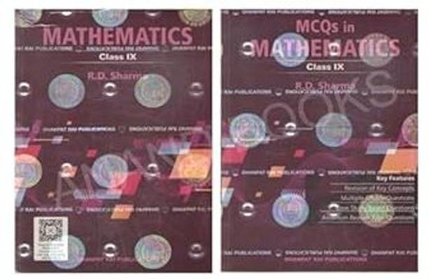 Rd Sharma Class 9 Maths 2025-26 CBSE Examinations | R D Sharma Class 9 Mathematics with MCQ Book (Set of 2 Books) with 2 Disc