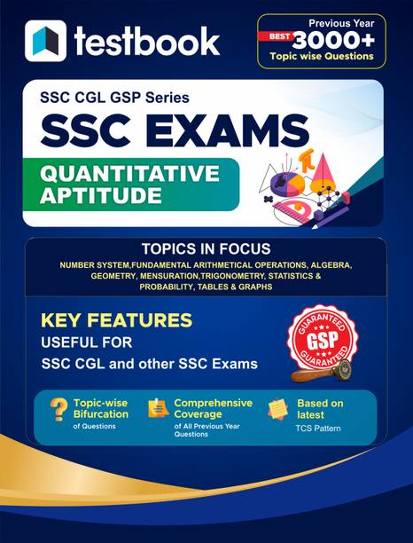 Ssc : Quantitative Aptitude | Theory + MCQS : Best 1200+ Qs - Useful for SSC CGL, SSC CGL, SSC CHSL, SSC MTS, SSC CPO, SSC Selection Posts