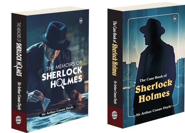 The Case Book of Sherlock Holmes and The Memoirs of Sherlock Holmes : Best Classic Detective Stories, Must-Read Tales of Mystery and Intrigue, Classic English Novel | Pack of 2 Novels