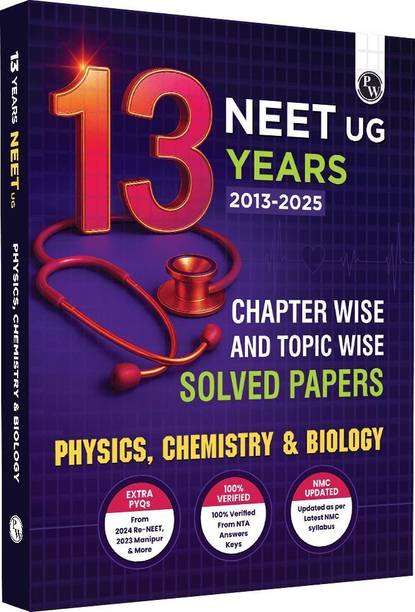 PW NEET 13 Years PYQs English (2025-2013) Chapterwise & Topicwise Solved Papers