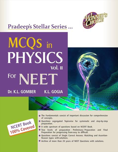 Pradeep's Stellar Series MCQs in PHYSCIS for NEET: Vol. 2  - -