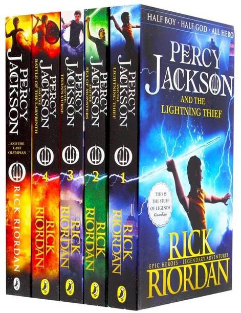 percy jackson book set