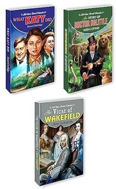 3 All time great classics (What Katy Did, The Story of Doctor Dolittle, The Vicar of Wakefield) Sawan