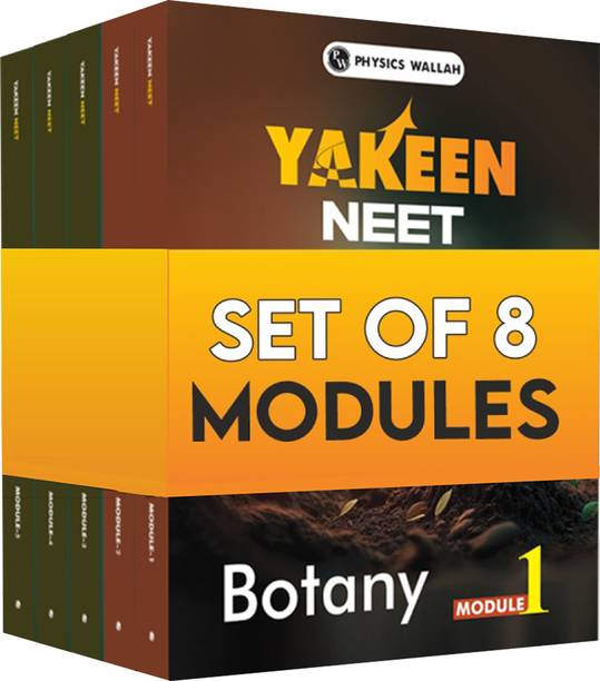 PW Yakeen For NEET Droppers Botany & Zoology with Solutions Combo Set of 8 Books