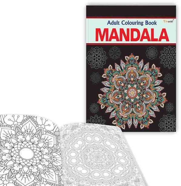 Mandala - Adult Colouring Book : Elegant Mandala Art for Colouring, Designs for Adult Relaxation, Beautiful Coloring Book, Peaceful Art for Relaxation