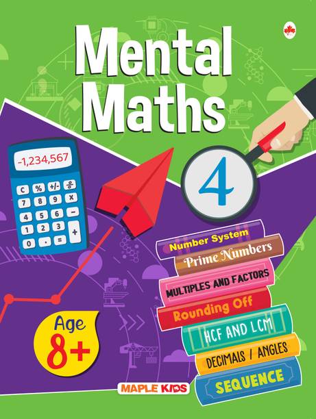 Mental Maths - Mathematics Activity Book 4 for Class 4+