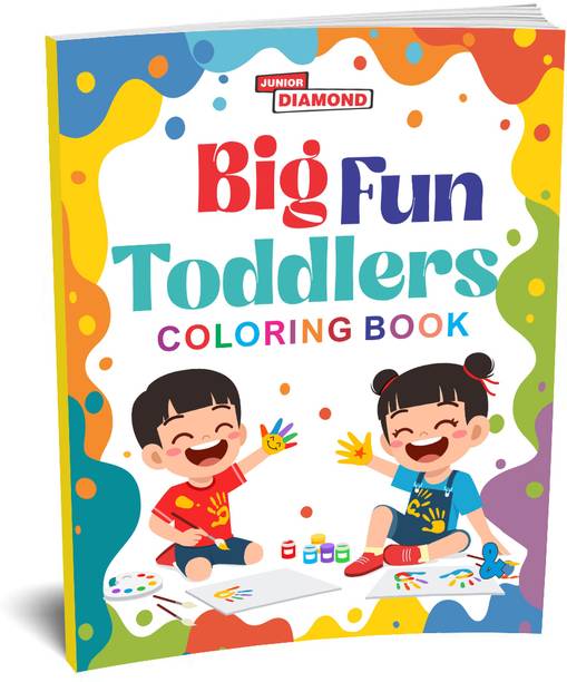 Big Fun Toddlers Colouring Book (Edition1st)