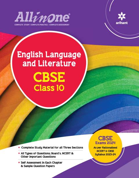 All in One- English Language and Literature for Cbse Exam Class 10 Ninth Edition
