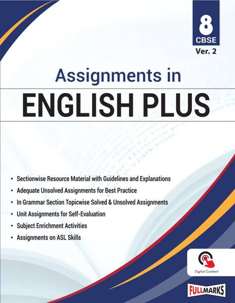 Full Marks Assignments in English Plus Ver.2 for Class 8