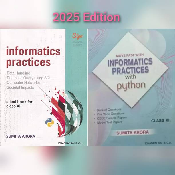 2025 EDITION Combo of Informatics Practices + Move Fast Information Practices For Class 12
