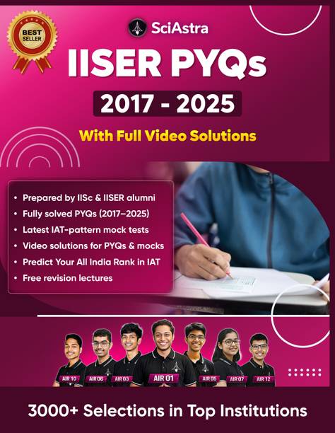 IAT PYQ Book (2017–2025)  - IAT 2026 Preparation Book | PYQs with Video Solutions & Mock Tests