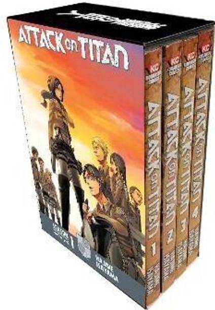 Attack On Titan Season 1 Part 1 Manga Box Set