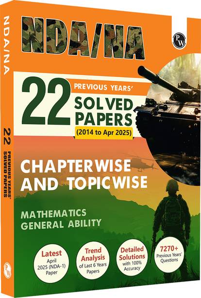 PW NDA/NA 22 Previous Years Solved Papers (From 2014 to Apr 2025) For 2025 Exams