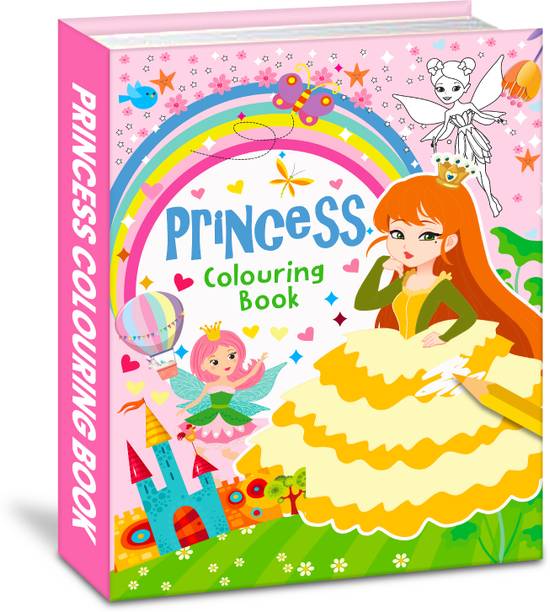 Princess Colouring Book 64pp - 1 (Edition01)