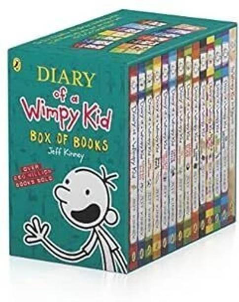 Diary of a Wimpy Kid Box Set - Books 1 - Paperback – Box set, 15 November 2021
by Jeff Kinney (Author)