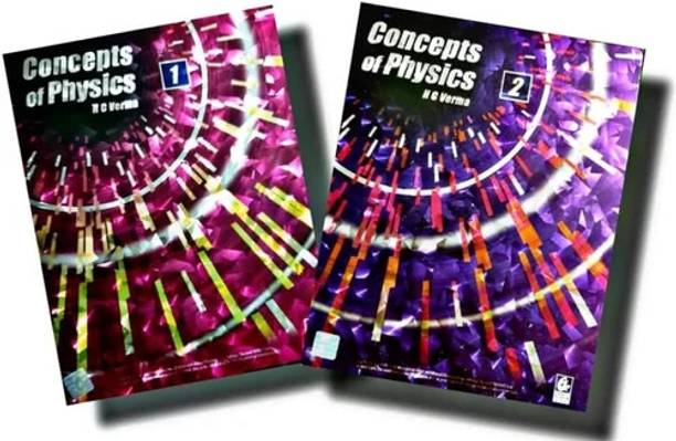 Concepts of Physics - HC Verma - Volume 1 and 2 - Combo Set of 2 Books - 2024-25 Edition