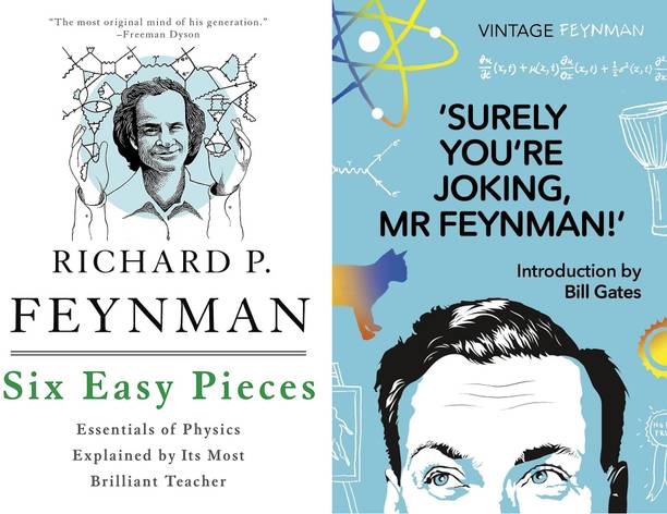 Six Easy Pieces + Surely You're Joking, MR Feynman