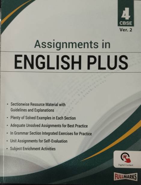 Assignments in English Plus CBSE Class 4 Ver.2