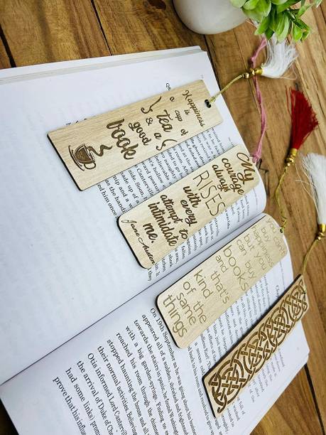 style works Bookmarks for Books Wooden Bookmark