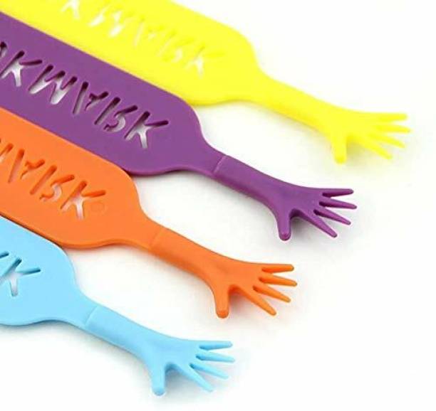 TREXEE BookMark 8pc Cute Funny Colorful Help Me Bookmarks Finger Book Marker Stationery Bookmark