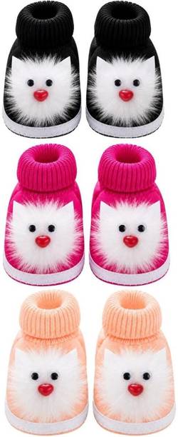 NOTFIT Cute & Beautiful for Baby Girls 0–3 Months Booti...
