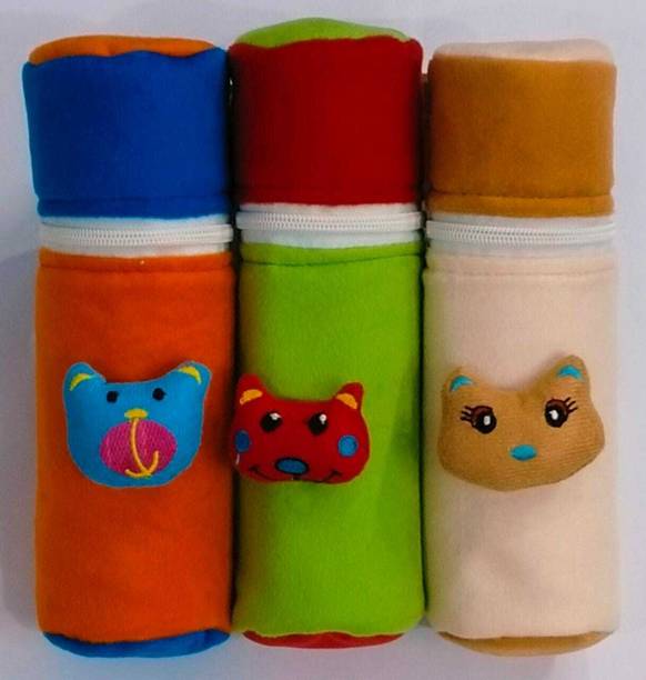 PADDY BABY Thermal Warmer Feeding Bottle Bag Storage Holder (Pack of 3) (Multicolor)