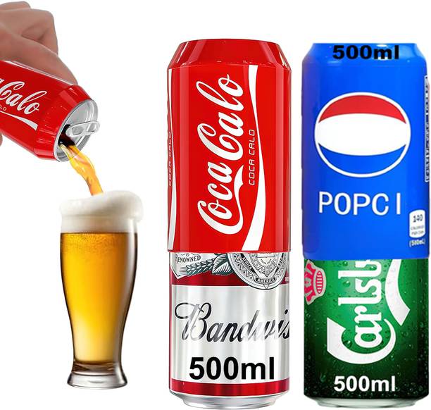 ZOTIMO Beer Can Cover 500ml - Bear tin Cover Silicone Sleeve for Bottles, Cans Cover