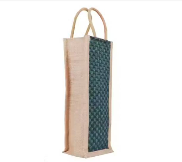 Ambron Eco Friendly Jute Water Bottle Bag & Stylish Carry Office, Gym, School, Travel