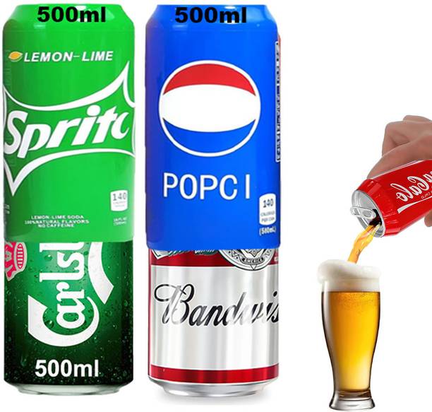Pivdo Beer Can Cover 500ml, Bear Can Cover, Silicone for Hiding Soda and Cold Drinks