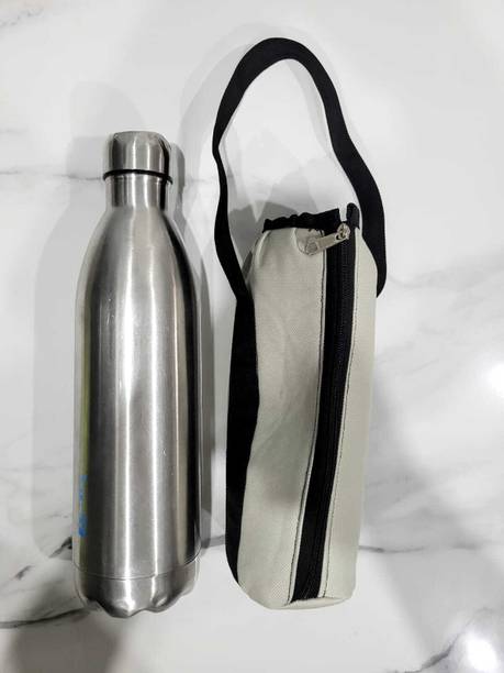 NEWSPARSH Jaya Portable Water Bottle Cover With Shoulder Handle & Zipper Closure, 1 Littre