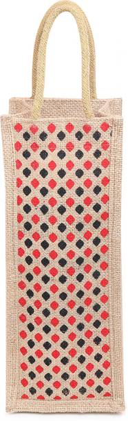 R Touch JUTE WATER BOTTLE COVER-1000ML-MULTICOLOR