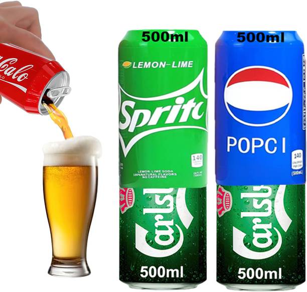 VUSTICA Beer Can Cover 500ml Bear Can Cover Silicone Sleeves for Hiding Soda Cans 2 Pcs
