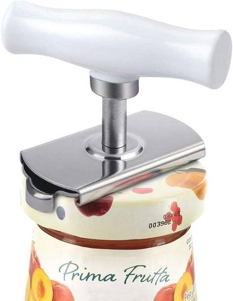 POXEFLIP Stainless Steel Adjustable Jar Lids Opener – Multi-Function Bottle and Can Opener for Weak Hands & Arthritis – Non-Slip Jar Opener Tool for Kitchen Use Bottle Opener