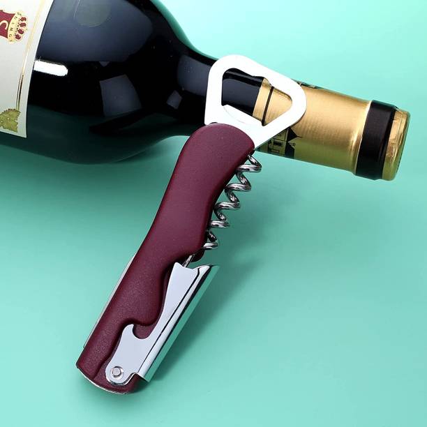 Nexshop Corkscrew beer drawer pocket knife opener multi-function Wine Bottle Opener Bottle Opener