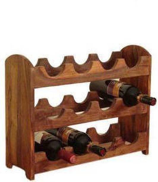 Jangir Wooden Bottle Rack