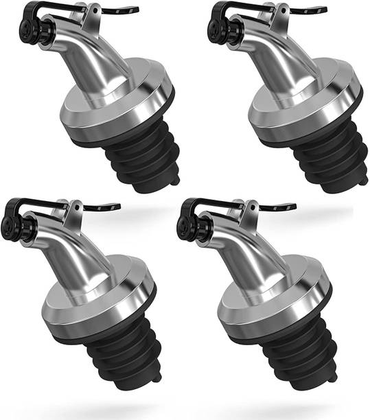 Zigmo Oil Bottle Cap Dispenser Bottle Plastic Nozzle Stopper PACK OF 4 Plastic Bottle Stopper