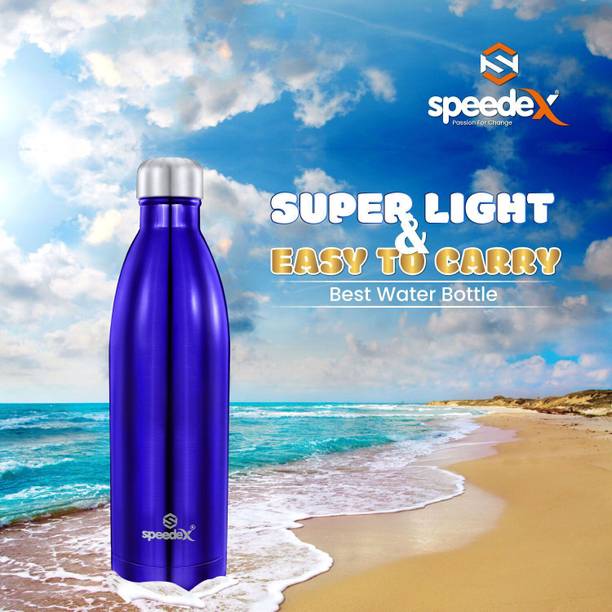 SPEEDEX फ्लिप लिड फ्लास्क, ऑफिस इंडोर के लिए पानी की बोतल 1000 ml फ्लास्क