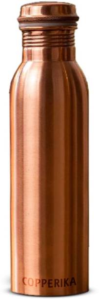 Copperika Pure Plain Copper Water Bottle Original With Ayurvedic & Other Healths Benefits 750 ml Bottle