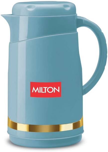 MILTON Renova 750 Water Jug, PU Insulated Inner Stainless Steel Hot & Cold Jug, 750 ml Steel Flask