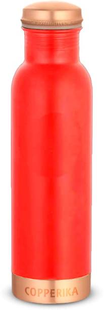 Copperika Red Copper Water Bottle Original With Ayurvedic & Other Health Benefits 950 ml Bottle