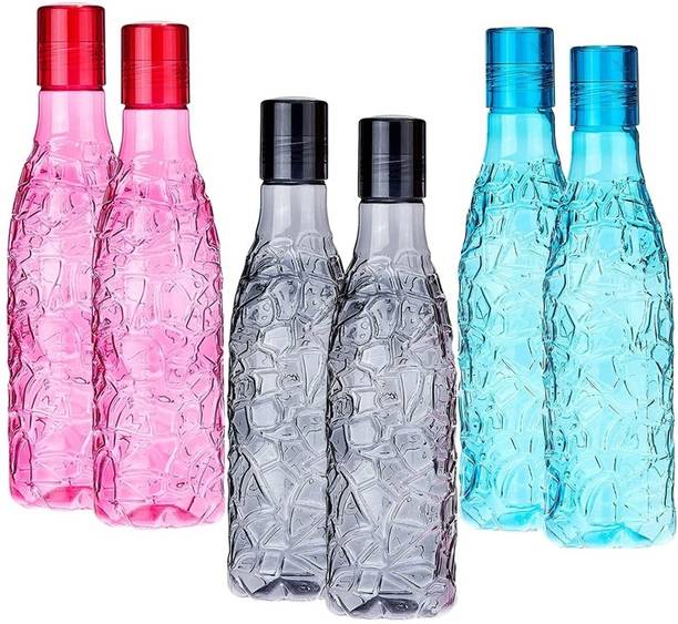 DIPZONVILLA 1 Litre Leakproof Durable BPA-Free Non-Toxic Water bottle 1000 ml Bottle